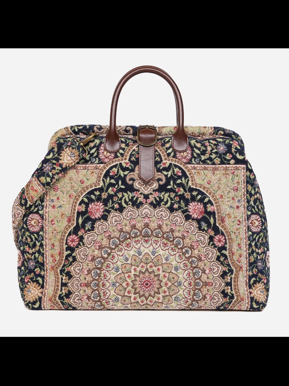 Laptop Carpet Bag-Handcrafted Mary Poppins Weekender-Travel Bag-Duffel Bag